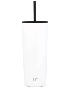 Vaso clásico simple y moderno de acero inoxidable de 24 oz, Sin empaque, Rastro de uso rayas mínimas, 3-2, 99999900199434