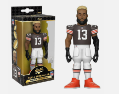 Figura Funko Gold Premium - NFL - ODELL BECKHAM JR, Caja dañada, 10-1, 99999900087597